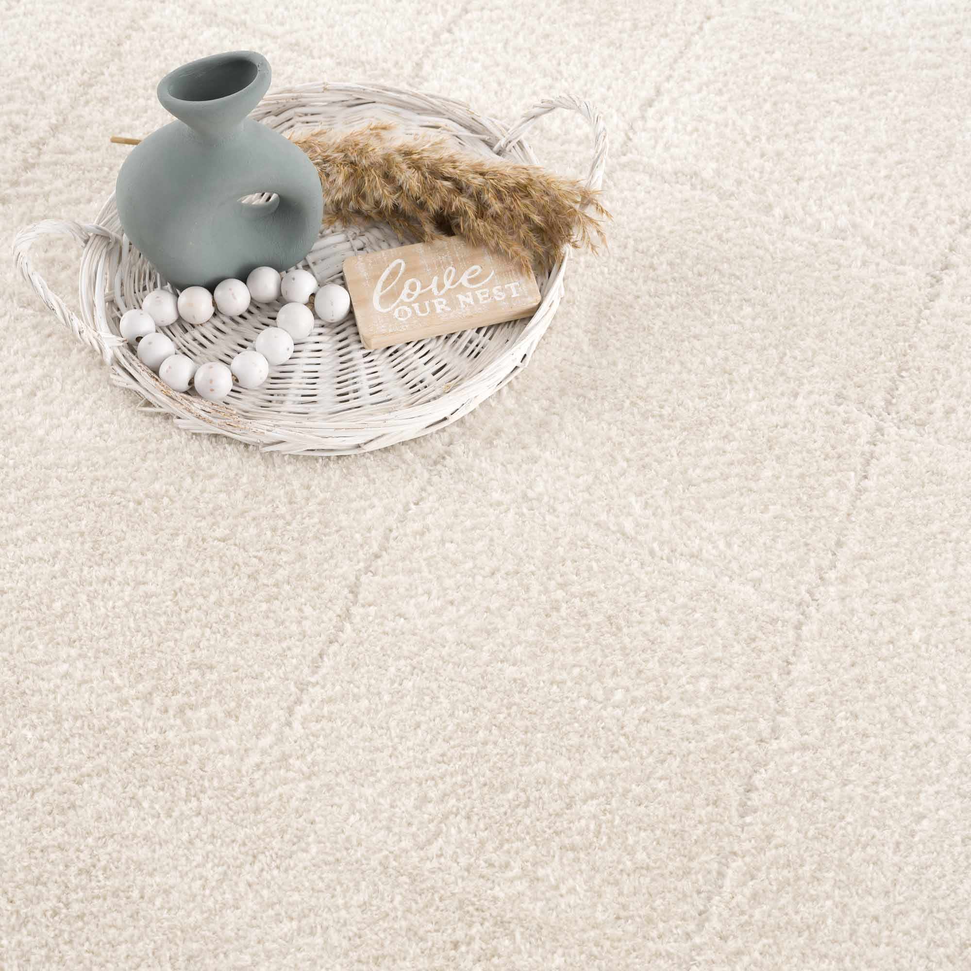 Koume Ivory Area Rug - thewrightstore