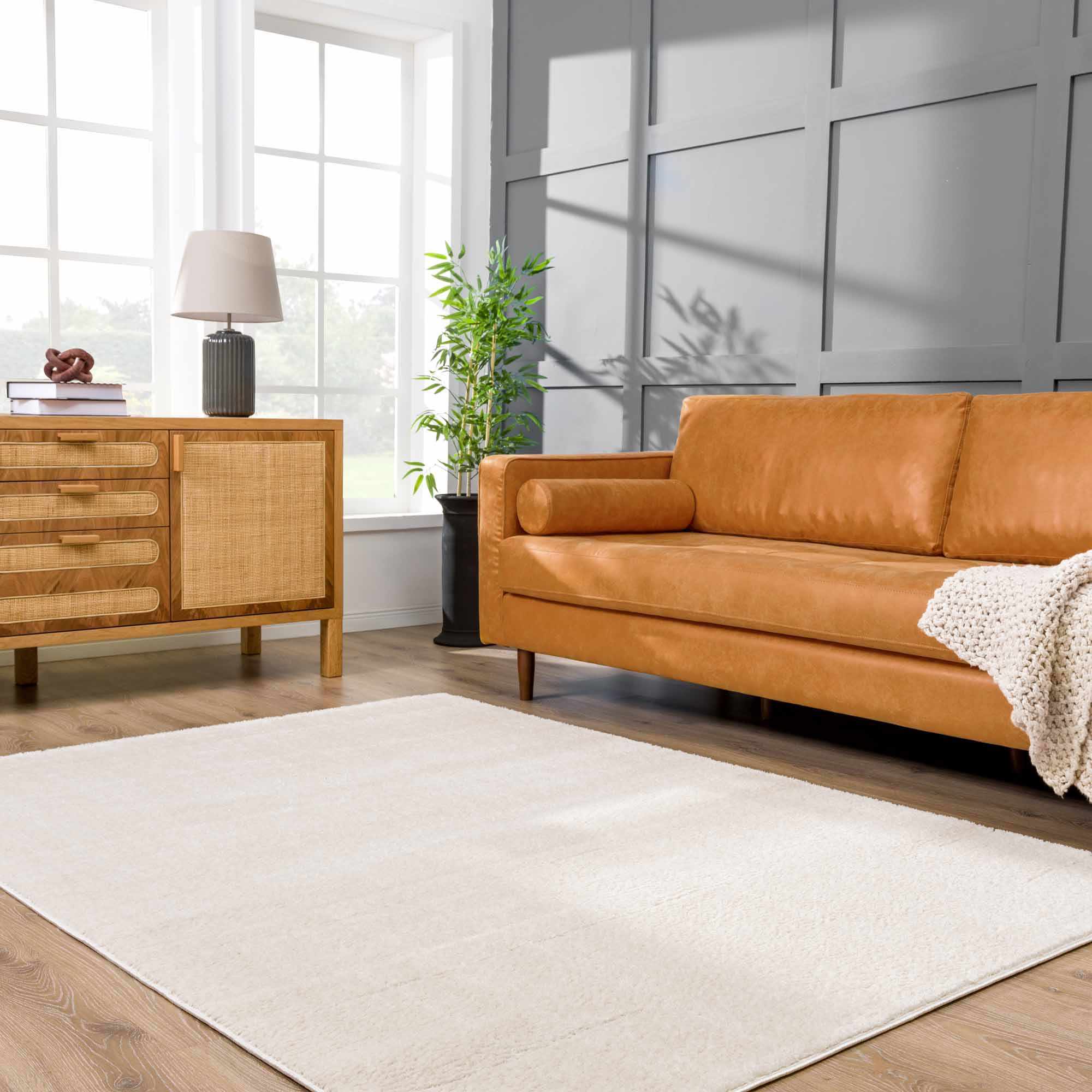 Koume Ivory Area Rug - thewrightstore