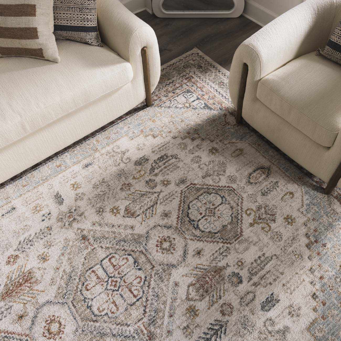 Kouta Cream Area Rug - thewrightstore