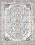 Kouta Gray Blue Area Rug - thewrightstore