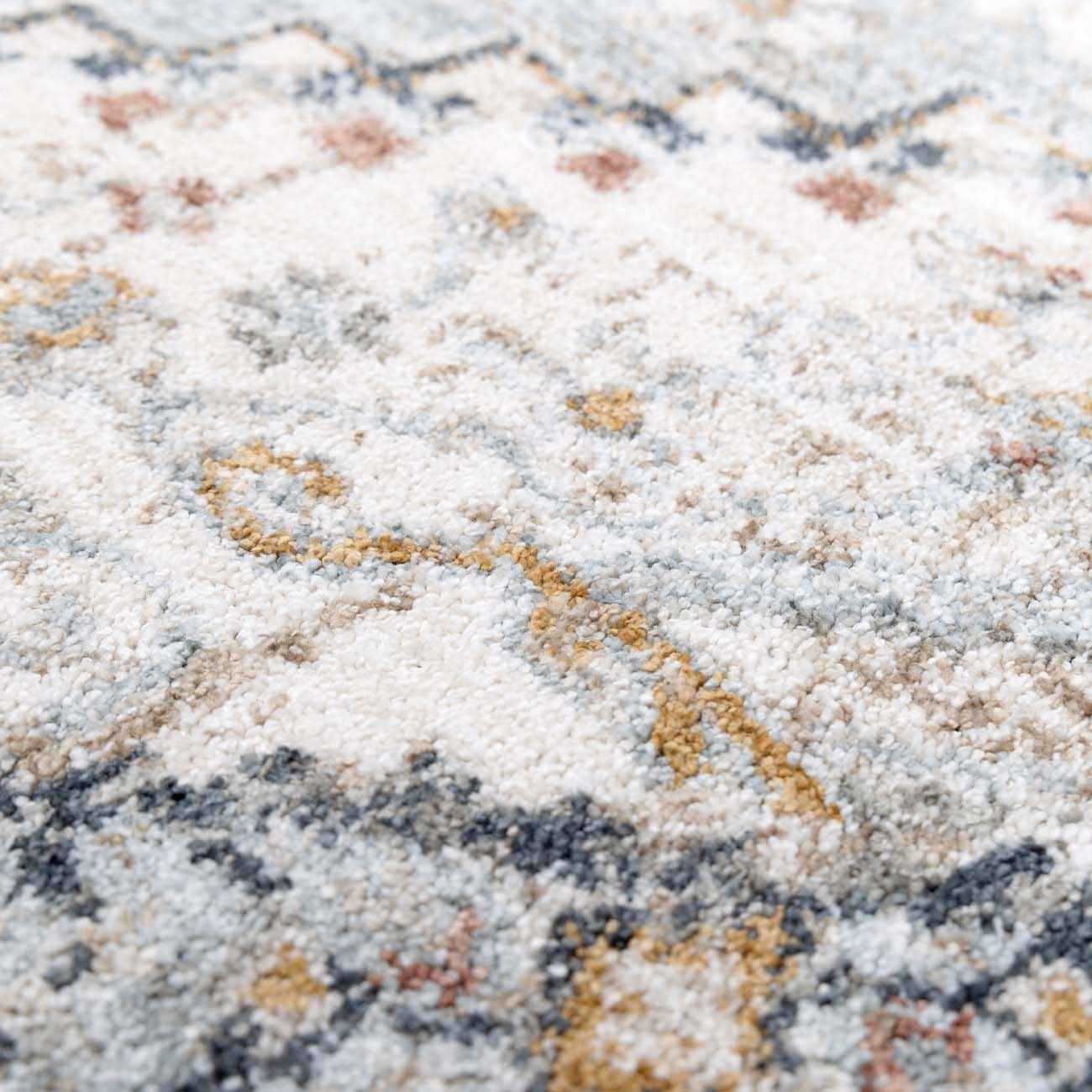 Kouta Gray Blue Area Rug - thewrightstore