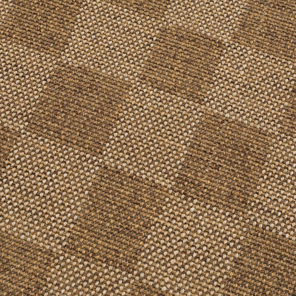 Kuval Checkered Brown Rug - thewrightstore