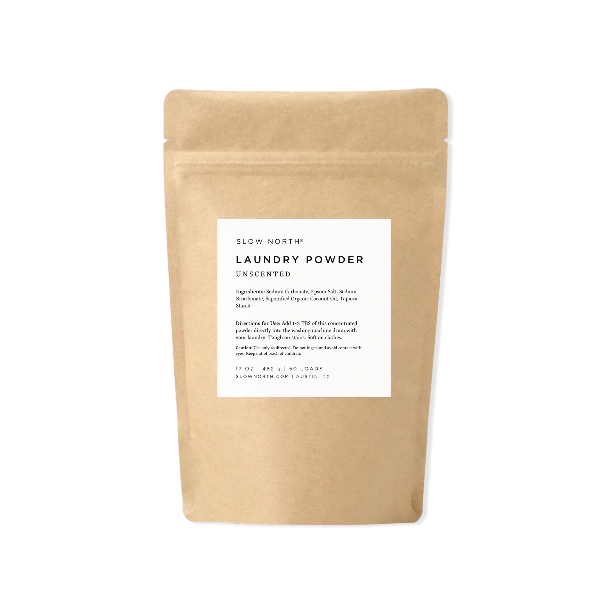 Laundry Powder - Unscented - thewrightstore
