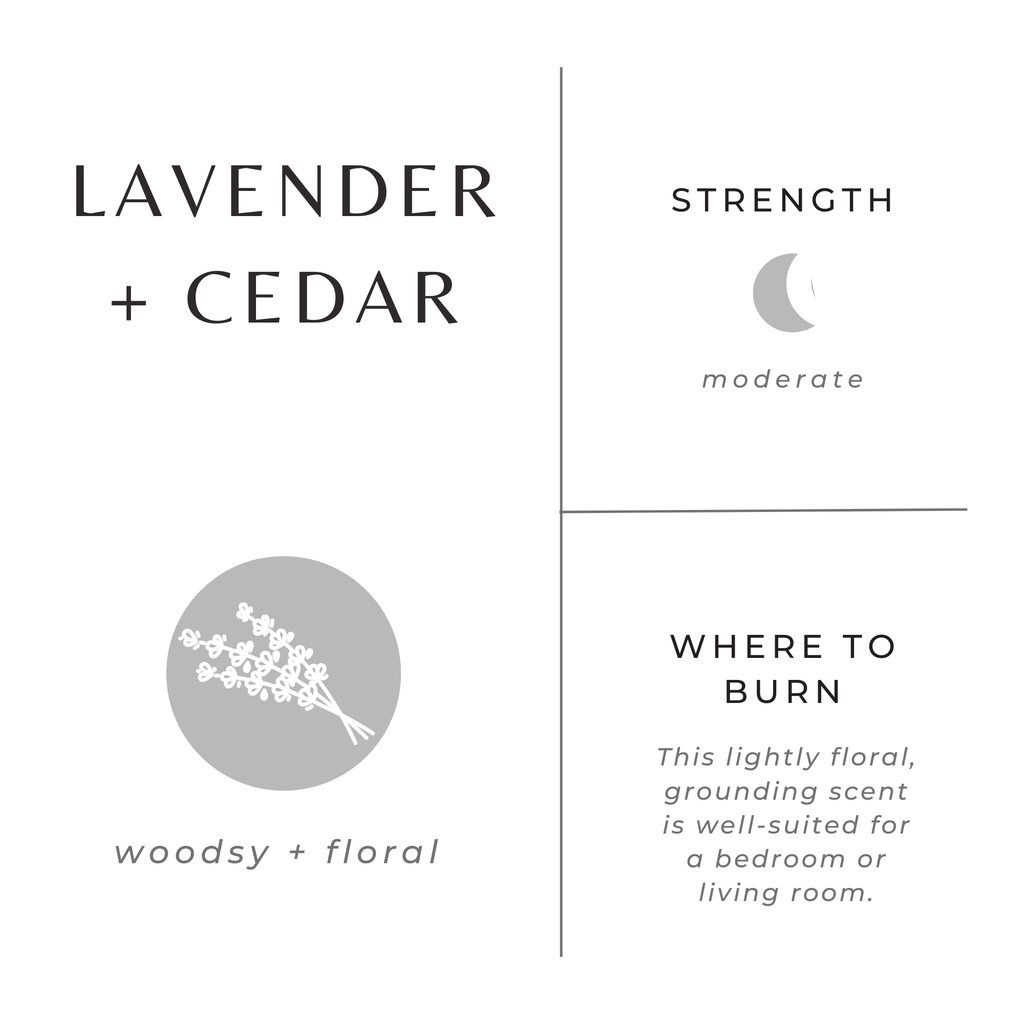 Lavender + Cedar - thewrightstore