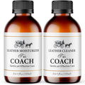Leather Cleaner and Moisturizer Set for Vachetta Leather - Gently Cleans, Restores Shine, Softens, and Removes Stains and Light Scratches for All Luxury Brands - thewrightstore