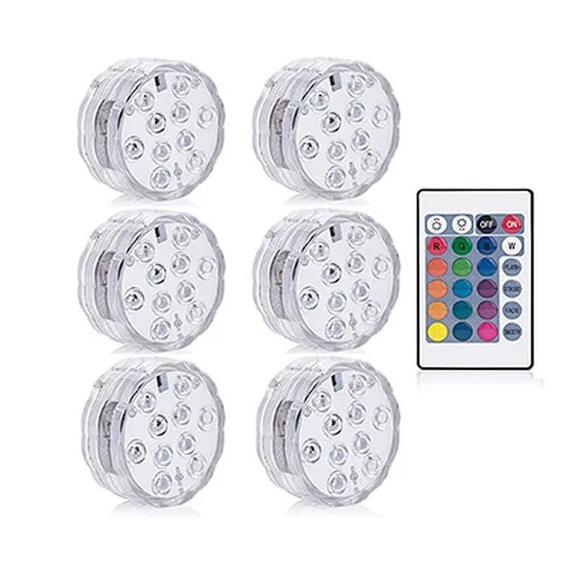 LED Swimming Pool Light for Outdoor Lighting IP68 Waterproof Underwater Hot Tub Spa Inflatble Aquarium Removable Pool.