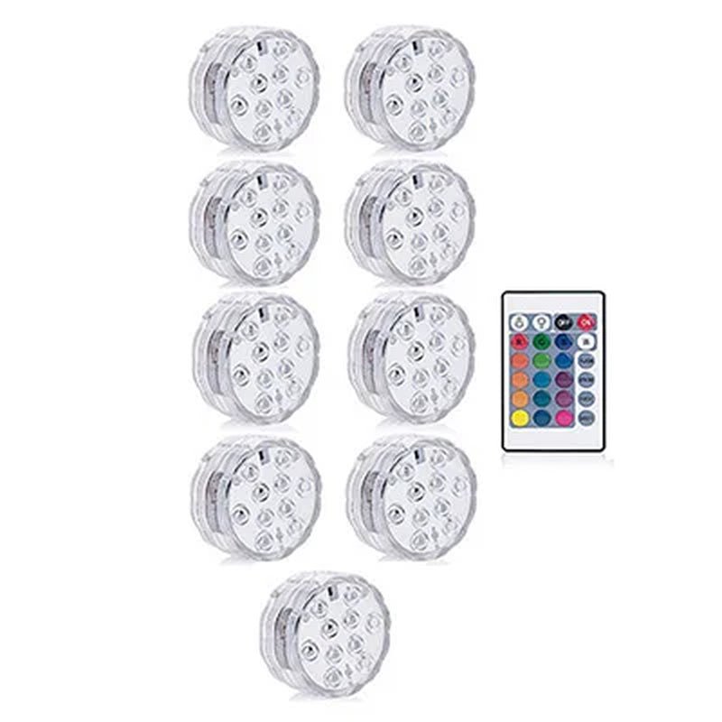 LED Swimming Pool Light for Outdoor Lighting IP68 Waterproof Underwater Hot Tub Spa Inflatble Aquarium Removable Pool.