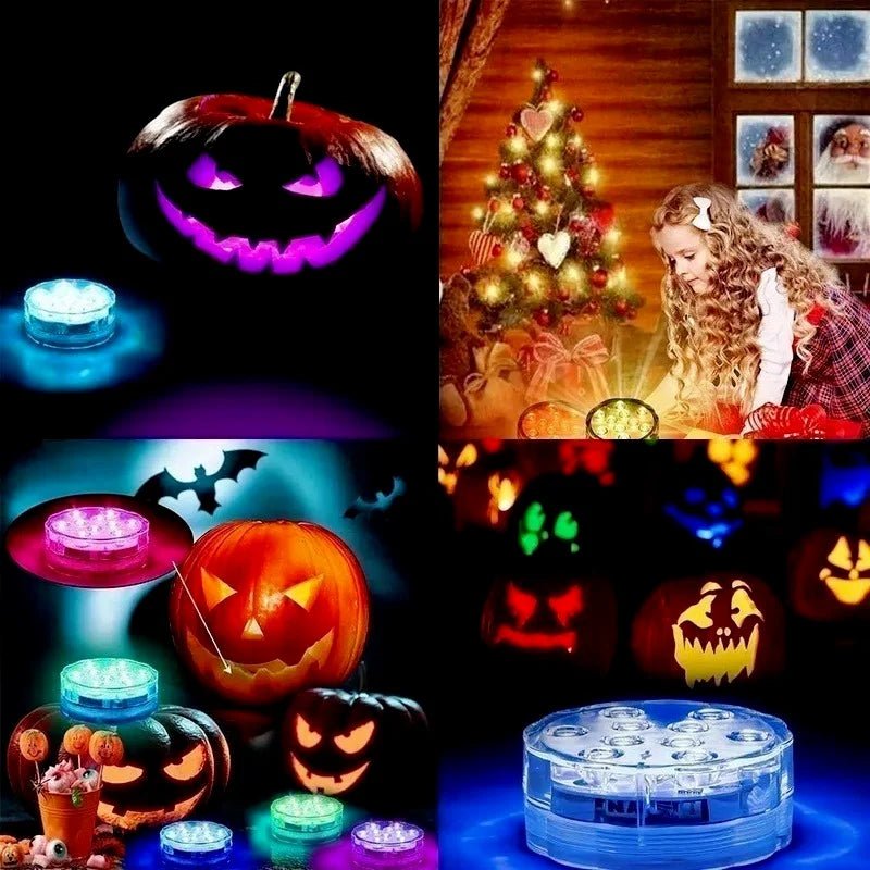 LED Swimming Pool Light for Outdoor Lighting IP68 Waterproof Underwater Hot Tub Spa Inflable Aquarium Removable Pool Accessories - thewrightstore