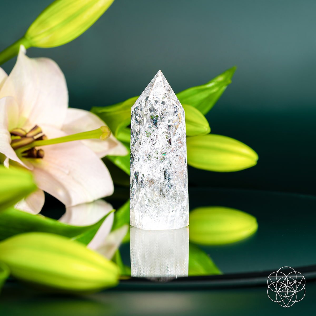 Limitless Manifestation - Ice Quartz Point - thewrightstore