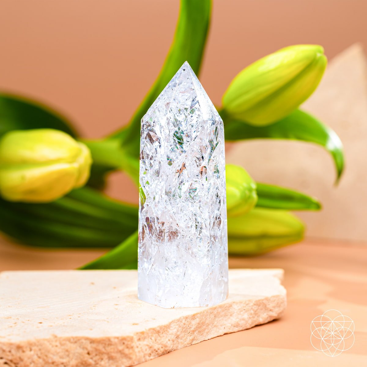 Limitless Manifestation - Ice Quartz Point - thewrightstore