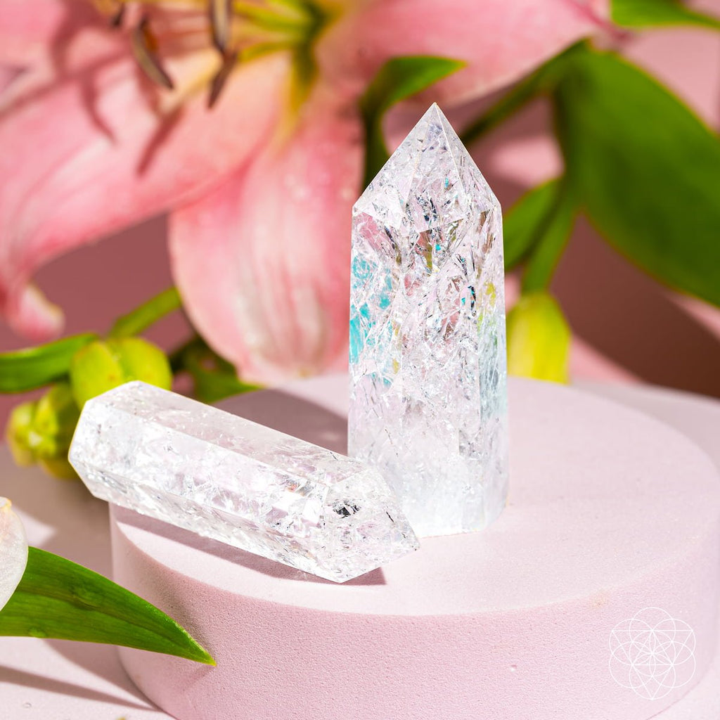 Limitless Manifestation - Ice Quartz Point - thewrightstore