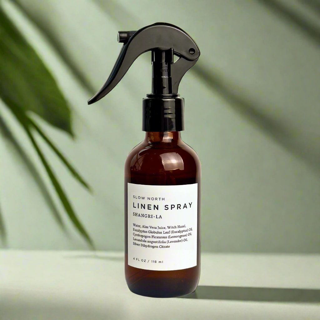 Linen Spray - Shangri - La - Eucalyptus + Lavender + Lemongrass - thewrightstore