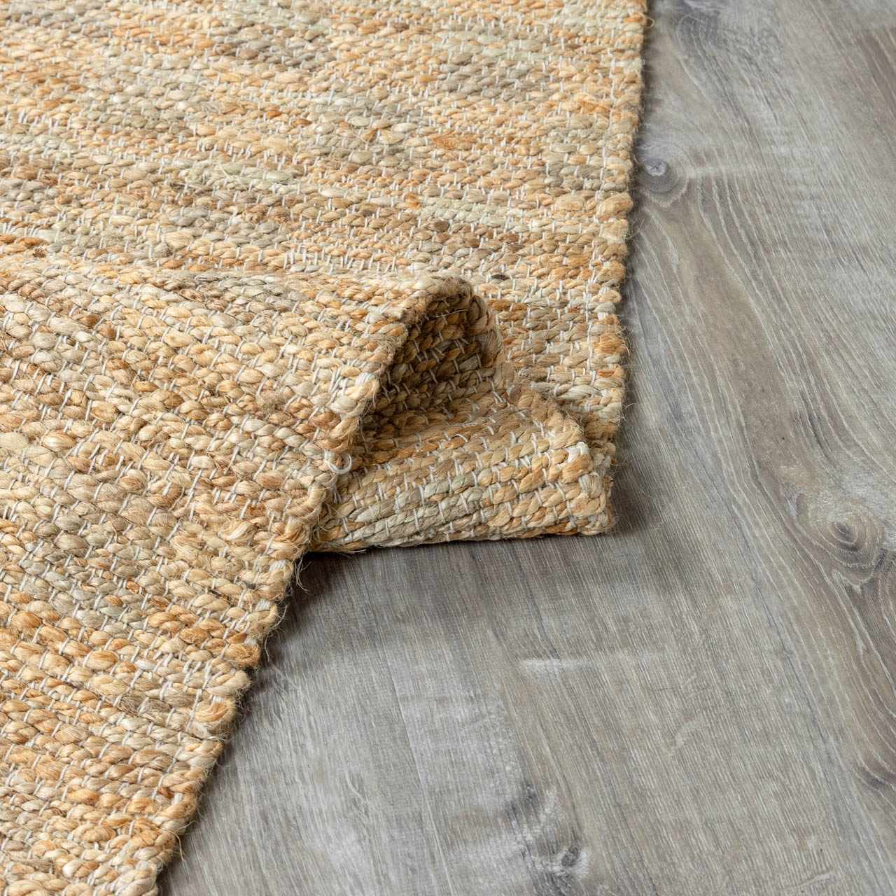 Lonut Checkered Jute Area Rug - Clearance - thewrightstore