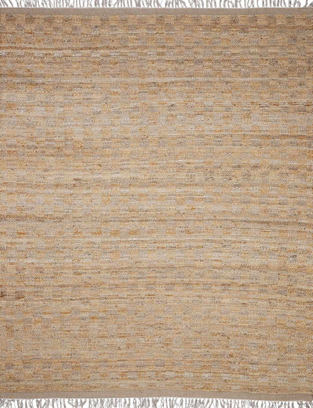 Lonut Checkered Jute Area Rug - Clearance - thewrightstore
