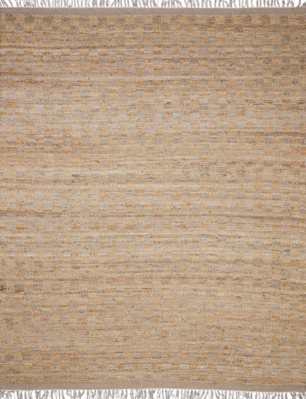 Lonut Checkered Jute Area Rug - Clearance - thewrightstore