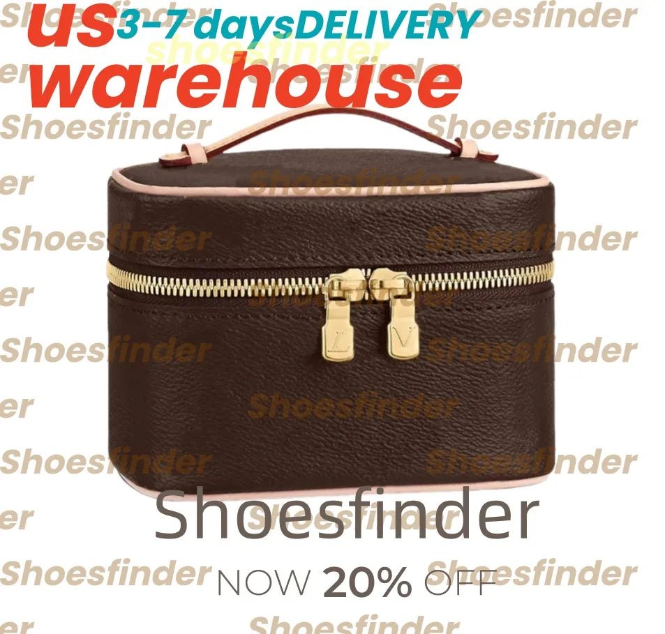 Luxury Designer Cosmetic Bag Case Toiletry Pouch Makeup Bag Cases Women Shoulder Purse Woman Handbag Crossbody Strap Travel Bags Clutch Handbags Purses Wallets - thewrightstore