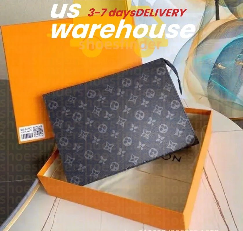 Luxury Designer Cosmetic Bag Case Toiletry Pouch Makeup Bag Cases Women Shoulder Purse Woman Handbag Crossbody Strap Travel Bags Clutch Handbags Purses Wallets - thewrightstore
