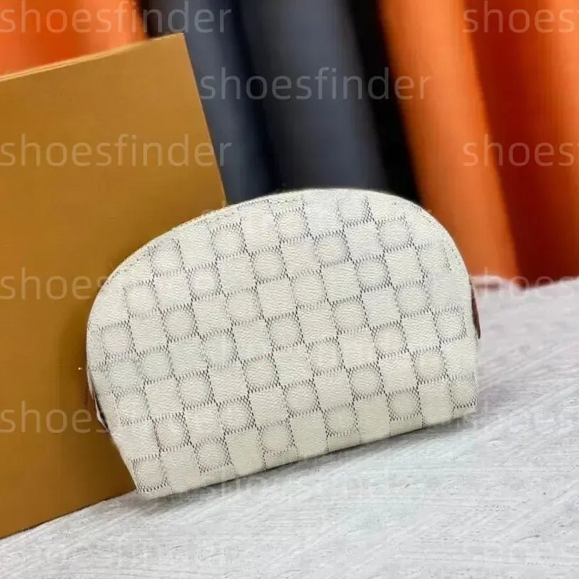 Luxury Designer Cosmetic Bag Case Toiletry Pouch Makeup Bag Cases Women Shoulder Purse Woman Handbag Crossbody Strap Travel Bags Clutch Handbags Purses Wallets - thewrightstore