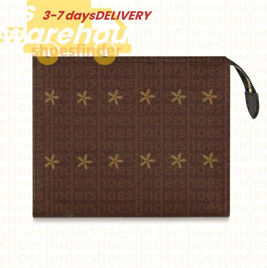 Luxury Designer Cosmetic Bag Case Toiletry Pouch Makeup Bag Cases Women Shoulder Purse Woman Handbag Crossbody Strap Travel Bags Clutch Handbags Purses Wallets - thewrightstore