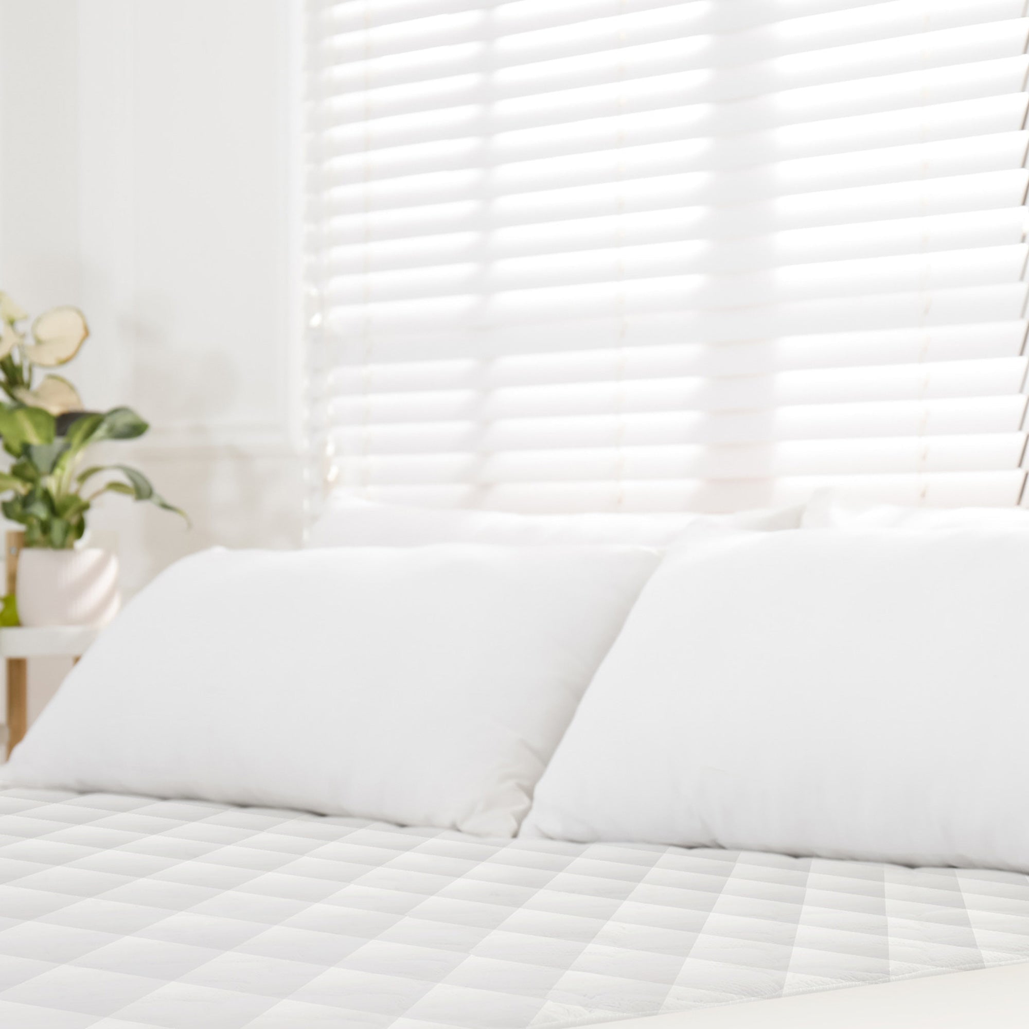 Luxury Organic Cotton Quilted Mattress Pad Protector - thewrightstore