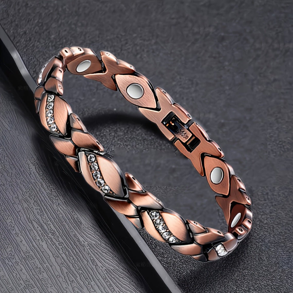 Magnetic Energy Therapy Pain Relief Copper Bracelet For Men And Women - thewrightstore