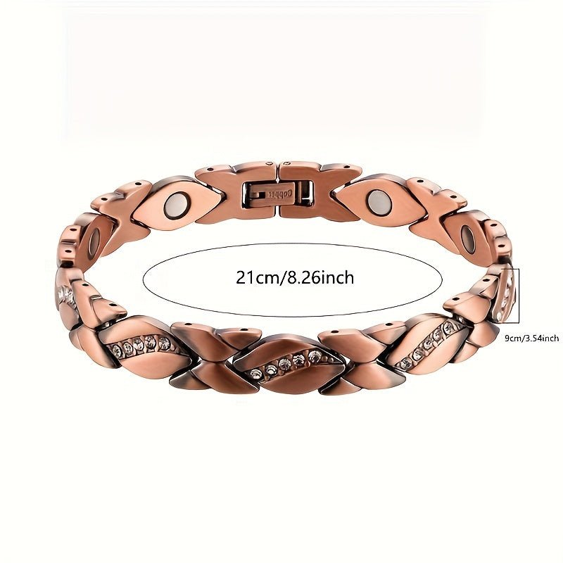 Magnetic Energy Therapy Pain Relief Copper Bracelet For Men And Women - thewrightstore