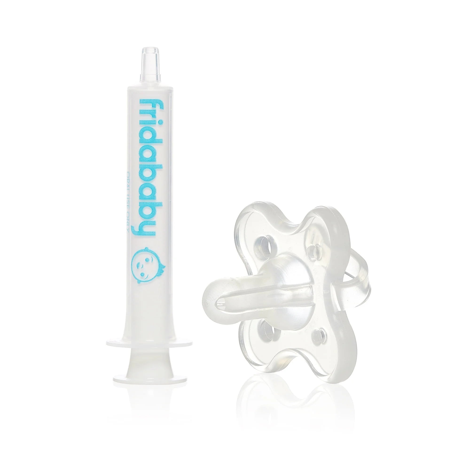 Medifrida Accu - Dose Baby Medicine Syringe with Pacifier Tip, Sick Baby Essentials - thewrightstore