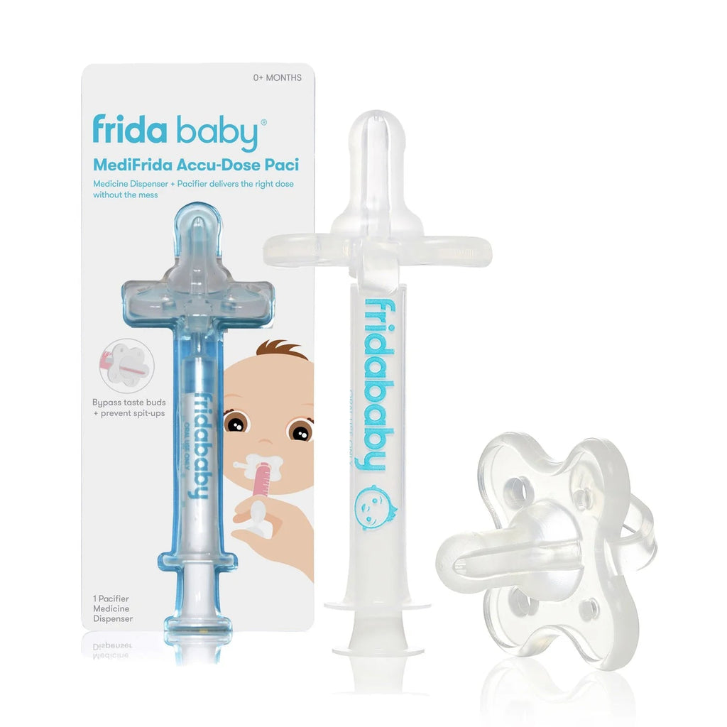 Medifrida Accu - Dose Baby Medicine Syringe with Pacifier Tip, Sick Baby Essentials - thewrightstore