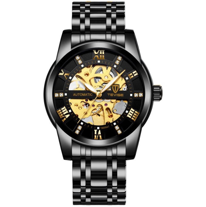 Men''S Fashion Watch Fashion Automatic Mechanical Watch Hollow Watch Watch Waterproof Men''S Watch - thewrightstore