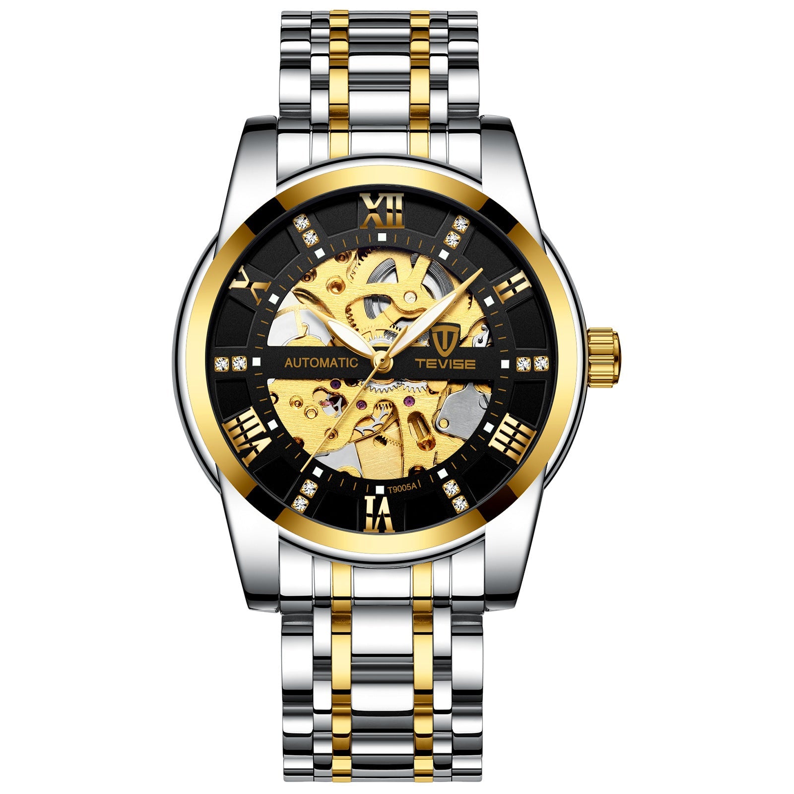 Men''S Fashion Watch Fashion Automatic Mechanical Watch Hollow Watch Watch Waterproof Men''S Watch - thewrightstore