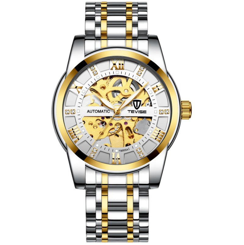 Men''S Fashion Watch Fashion Automatic Mechanical Watch Hollow Watch Watch Waterproof Men''S Watch - thewrightstore