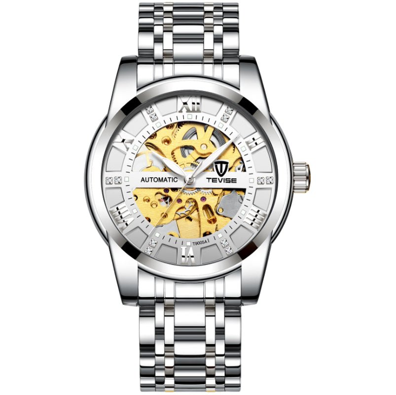 Men''S Fashion Watch Fashion Automatic Mechanical Watch Hollow Watch Watch Waterproof Men''S Watch - thewrightstore