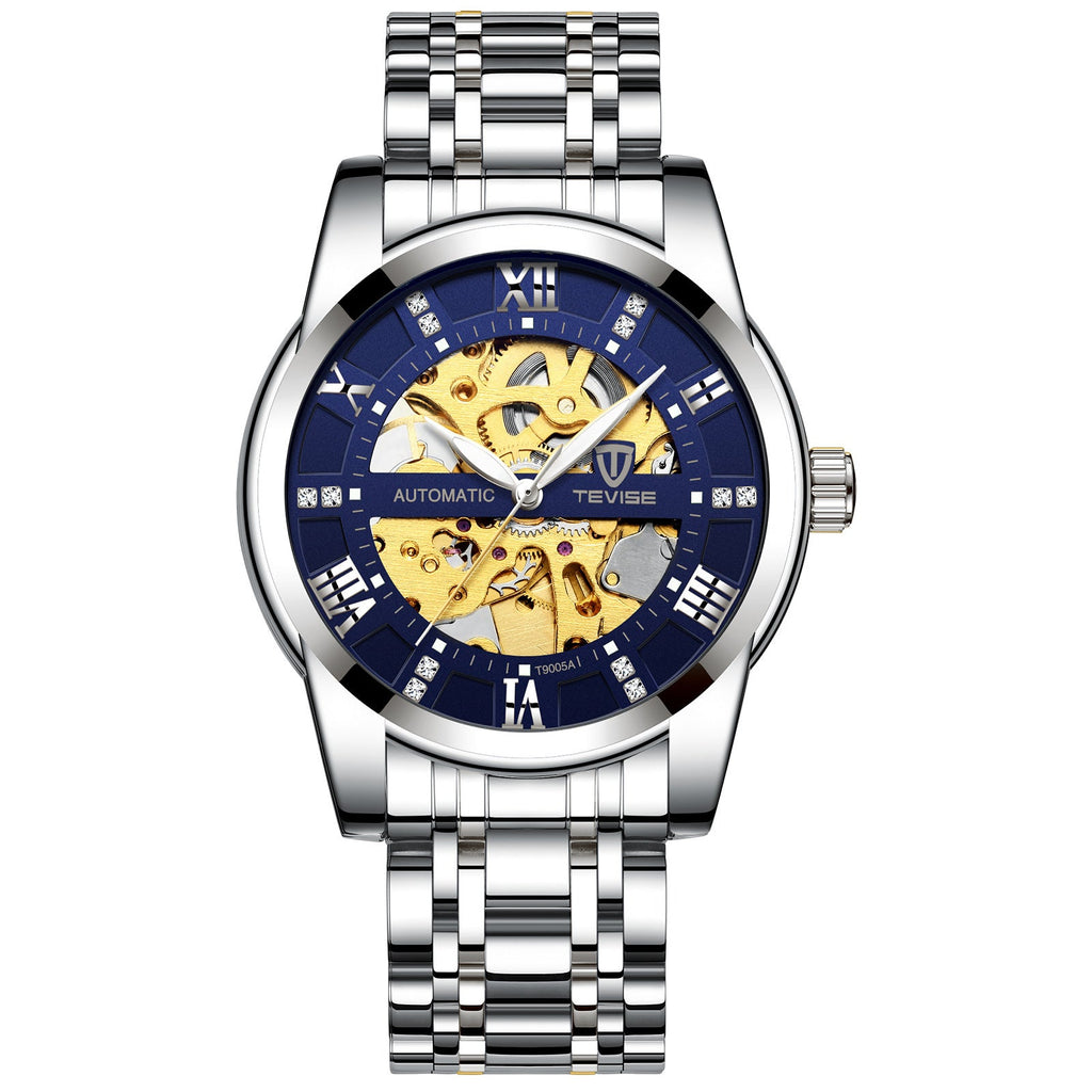 Men''S Fashion Watch Fashion Automatic Mechanical Watch Hollow Watch Watch Waterproof Men''S Watch - thewrightstore