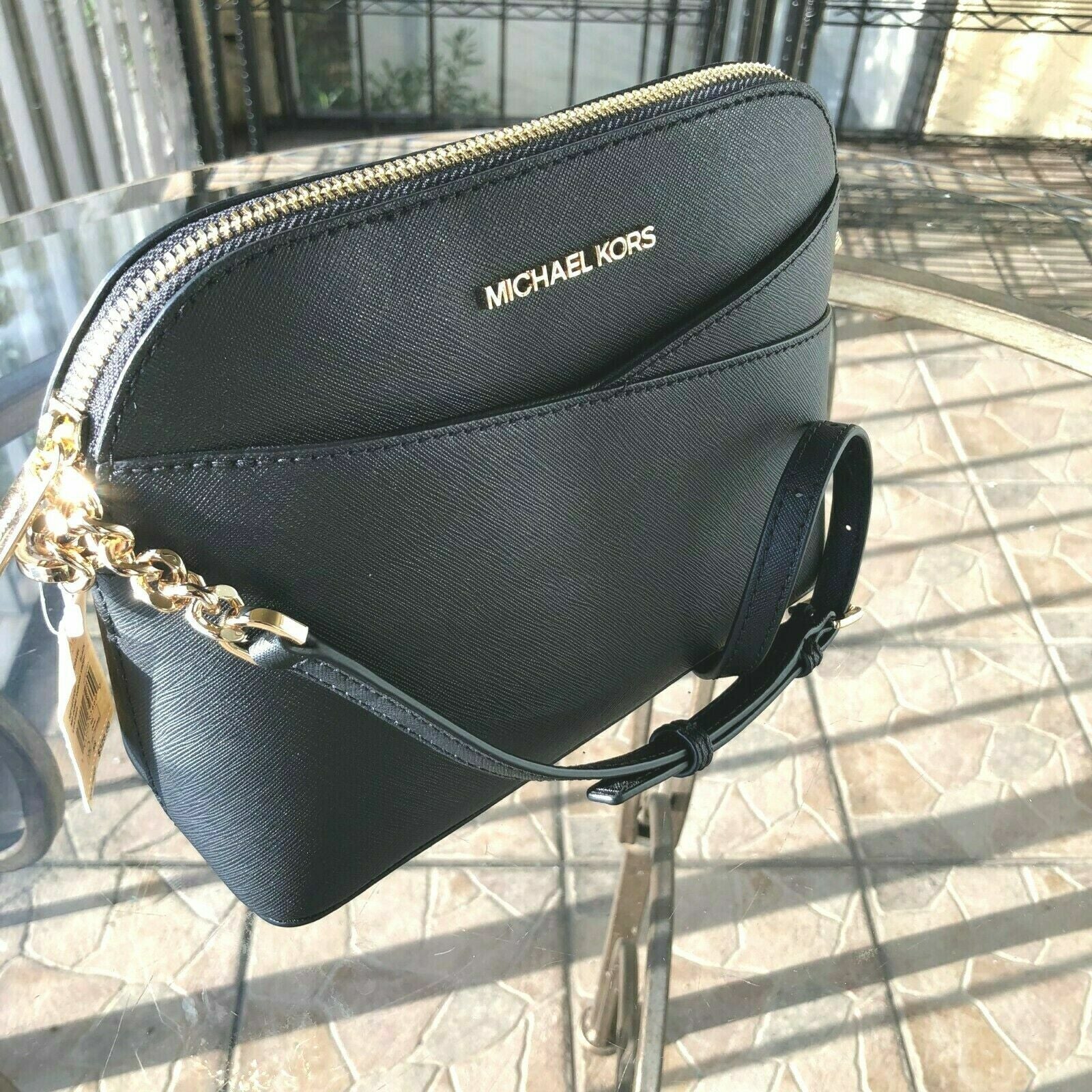 Michael Kors Lady PVC or Leather Crossbody Bag Handbag Messenger Purse Shoulder - thewrightstore