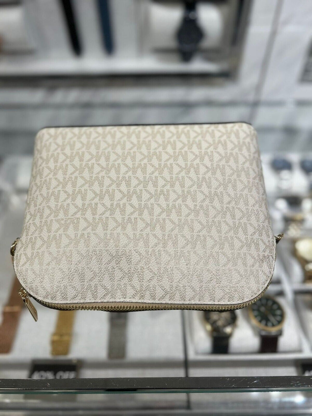 Michael Kors Lady PVC or Leather Crossbody Bag Handbag Messenger Purse Shoulder - thewrightstore
