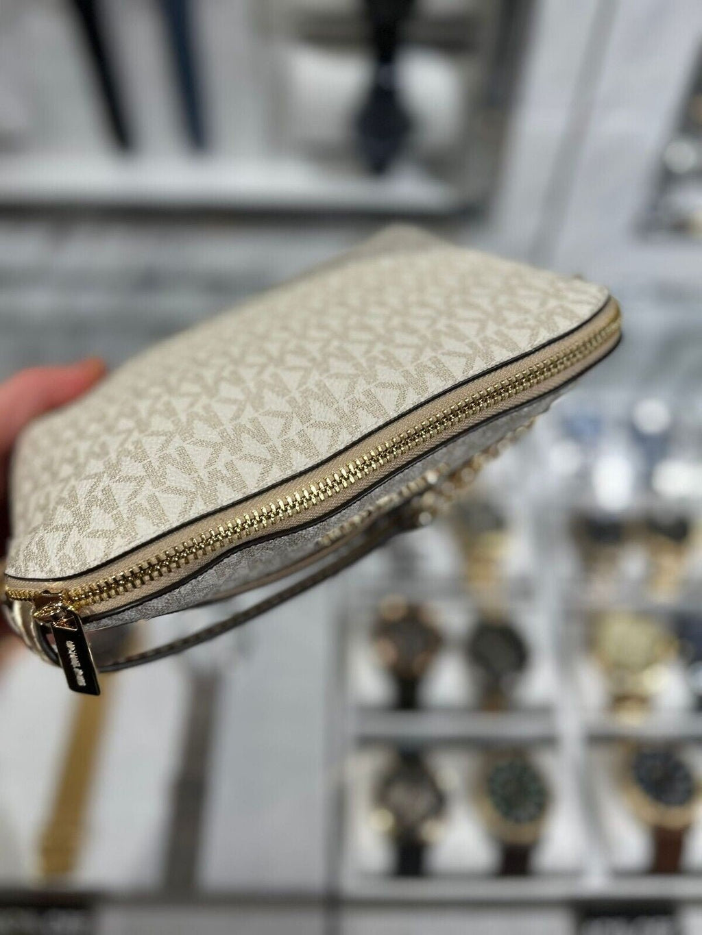 Michael Kors Lady PVC or Leather Crossbody Bag Handbag Messenger Purse Shoulder - thewrightstore