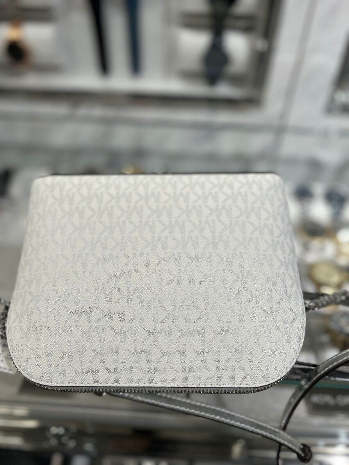 Michael Kors Lady PVC or Leather Crossbody Bag Handbag Messenger Purse Shoulder - thewrightstore