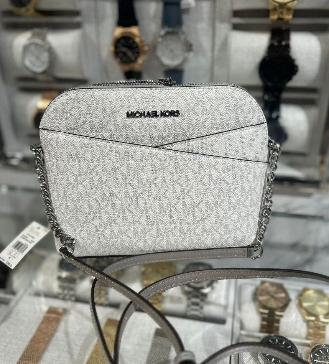 Michael Kors Lady PVC or Leather Crossbody Bag Handbag Messenger Purse Shoulder - thewrightstore