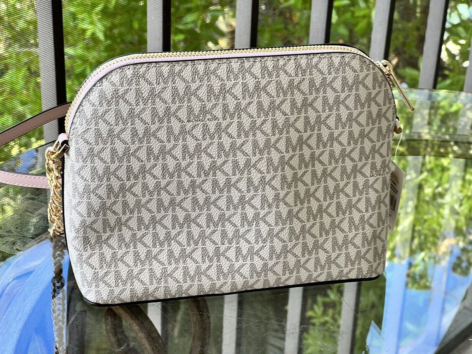 Michael Kors Lady PVC or Leather Crossbody Bag Handbag Messenger Purse Shoulder - thewrightstore