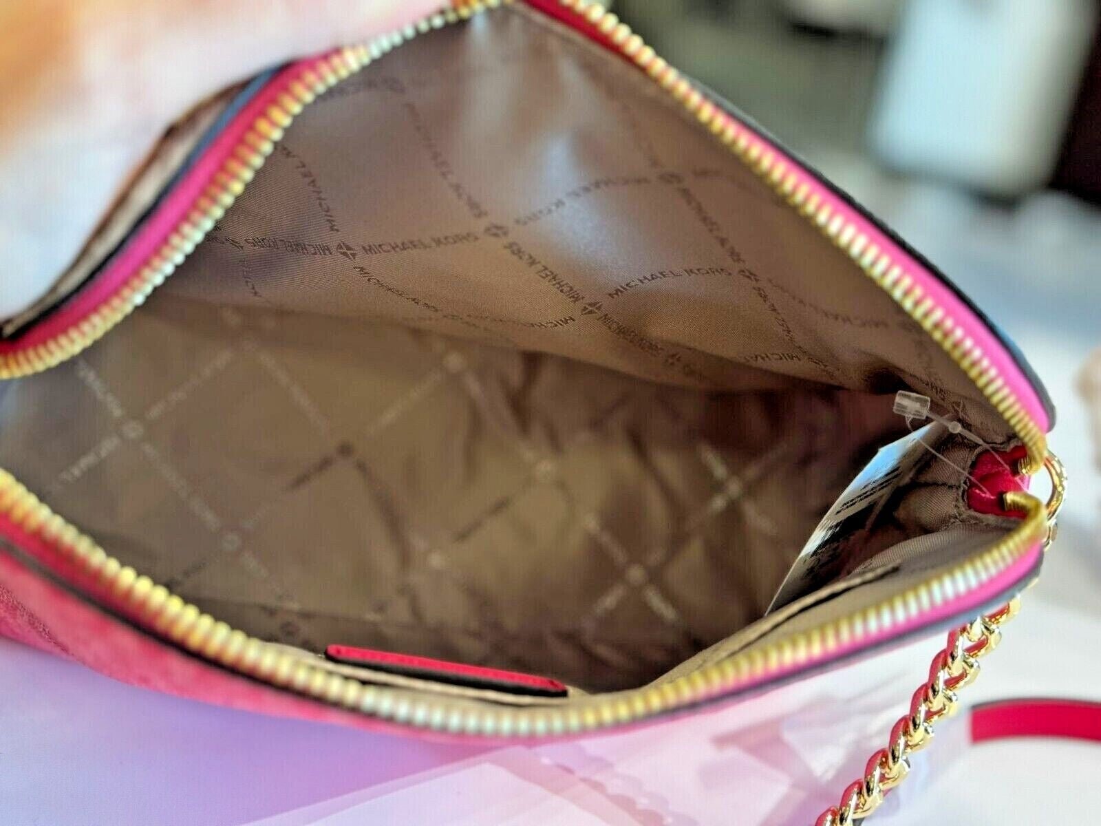 Michael Kors Lady PVC or Leather Crossbody Bag Handbag Messenger Purse Shoulder - thewrightstore