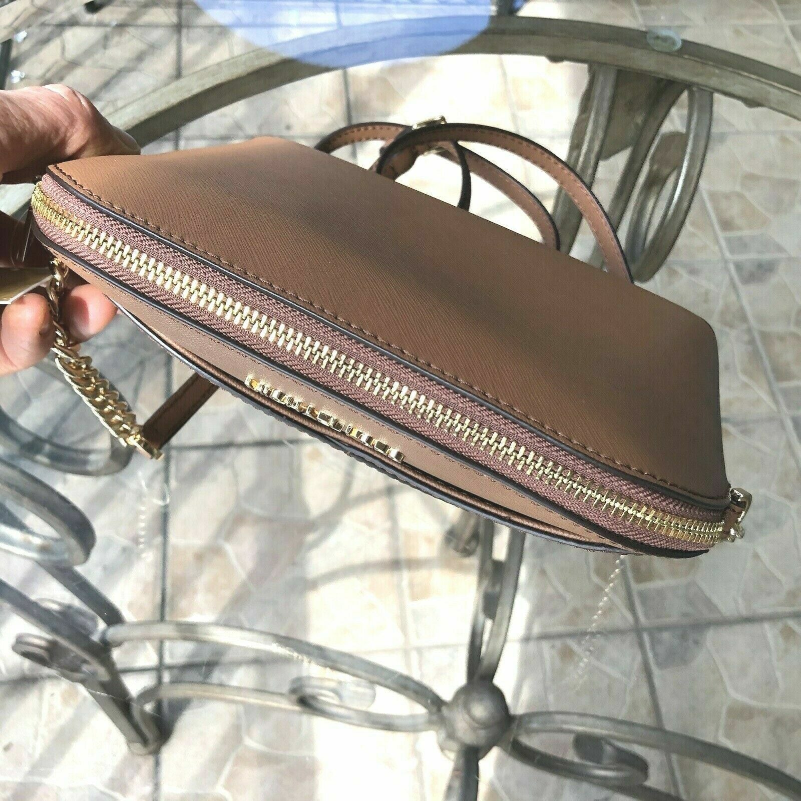 Michael Kors Lady PVC or Leather Crossbody Bag Handbag Messenger Purse Shoulder - thewrightstore
