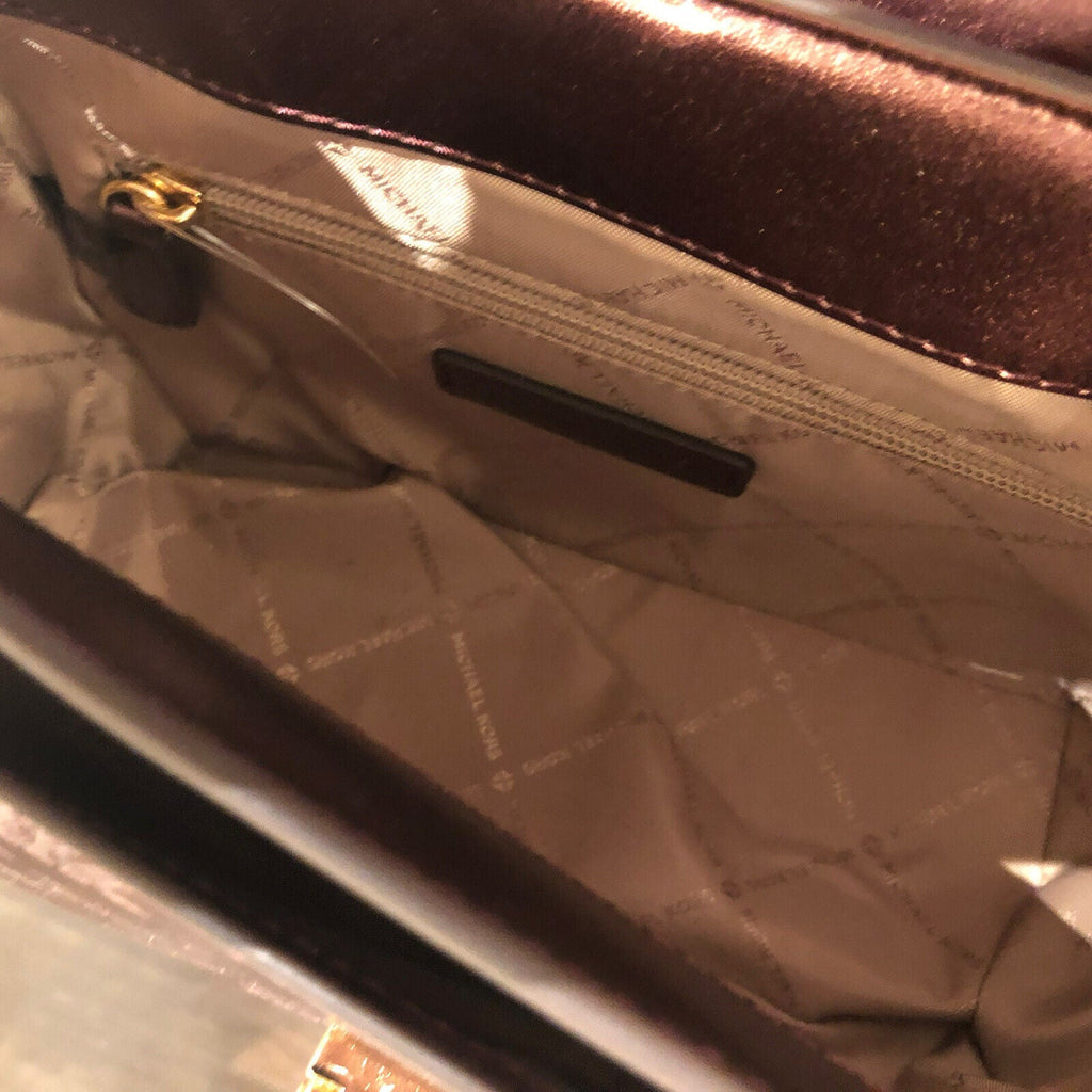 Michael Kors Lady PVC or Leather Crossbody Bag Handbag Messenger Purse Shoulder - thewrightstore