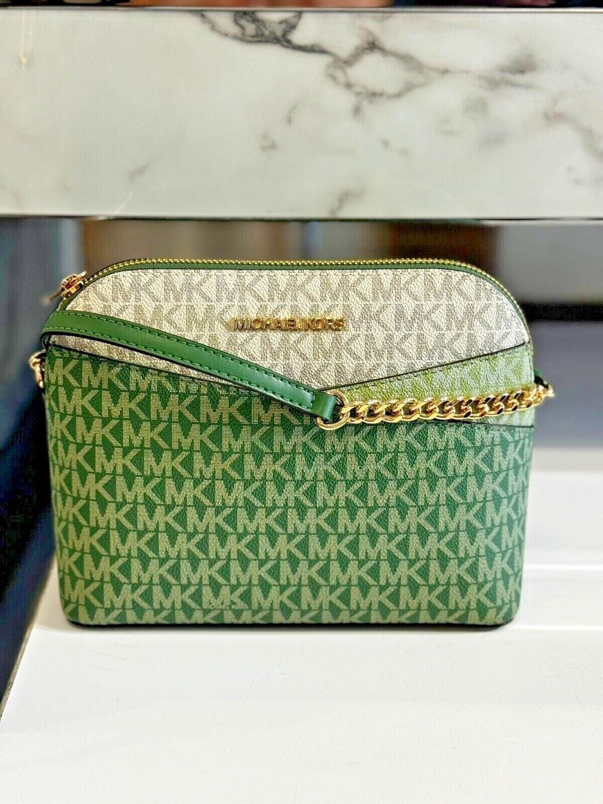 Michael Kors Lady PVC or Leather Crossbody Bag Handbag Messenger Purse Shoulder - thewrightstore