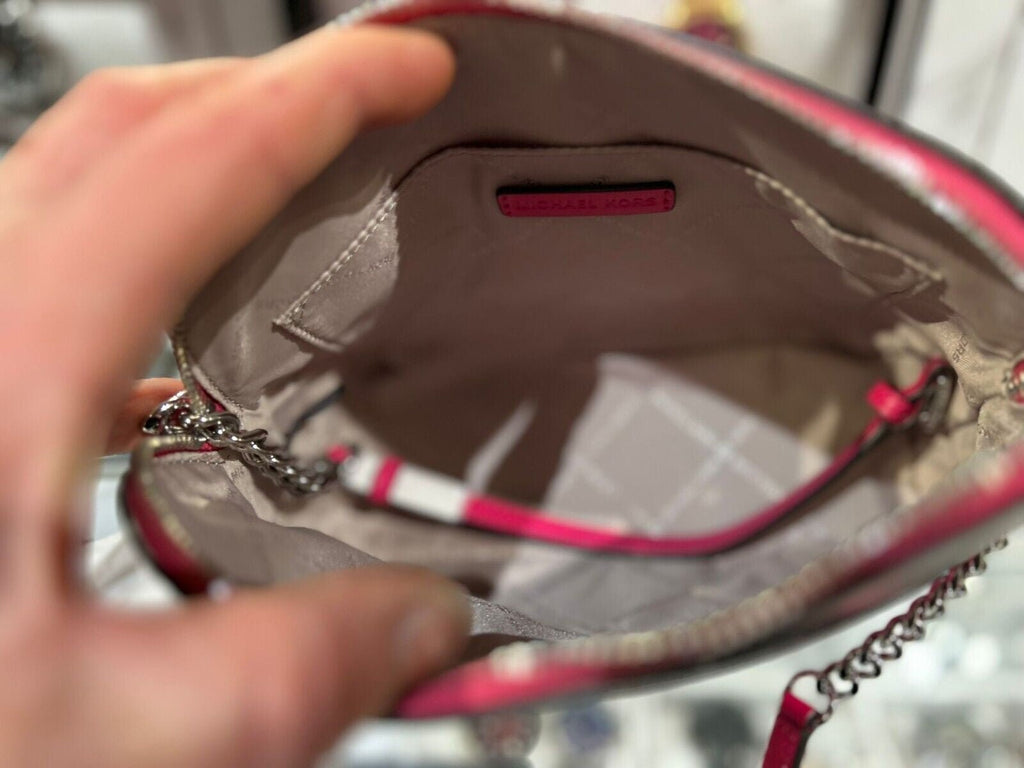 Michael Kors Lady PVC or Leather Crossbody Bag Handbag Messenger Purse Shoulder - thewrightstore