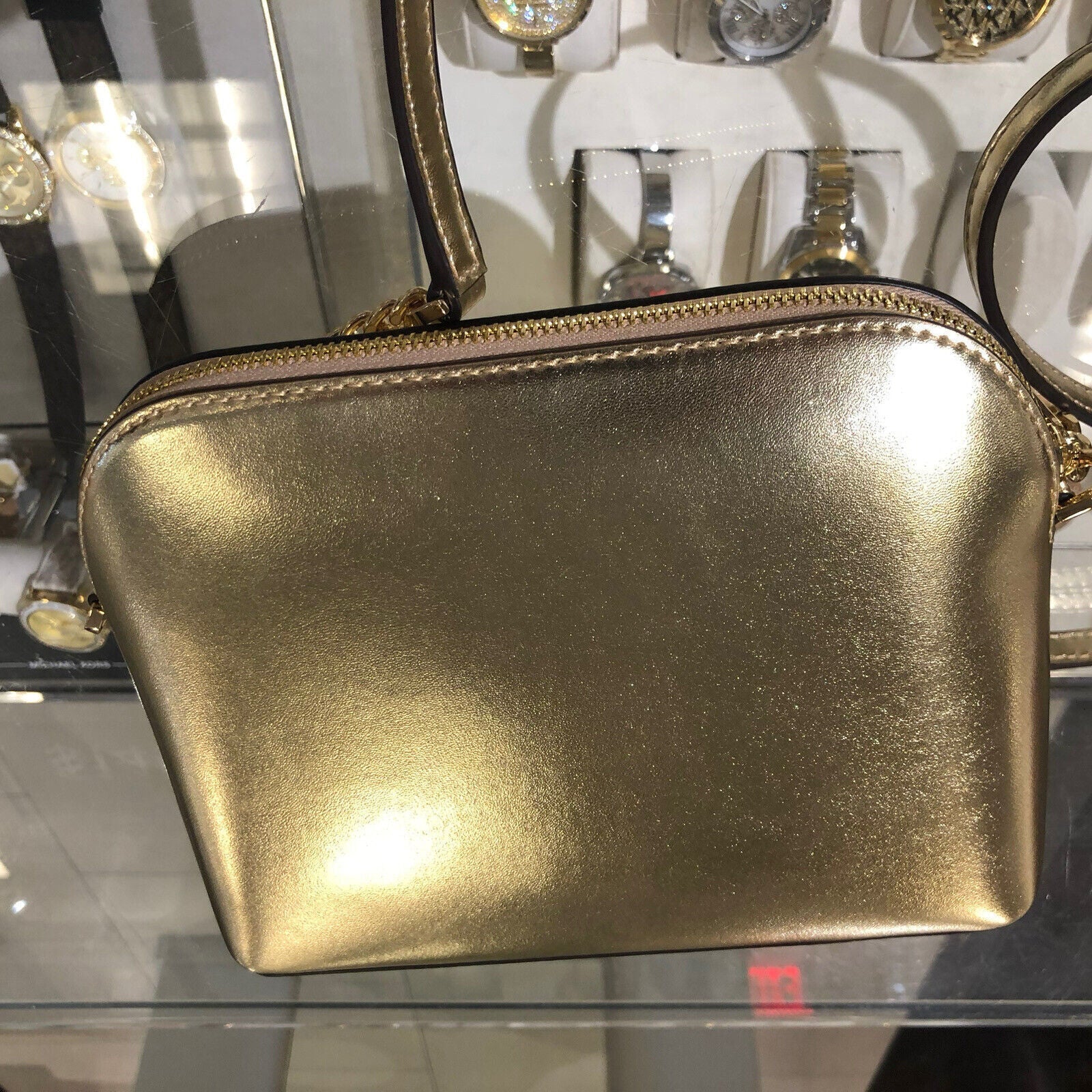 Michael Kors Lady PVC or Leather Crossbody Bag Handbag Messenger Purse Shoulder - thewrightstore