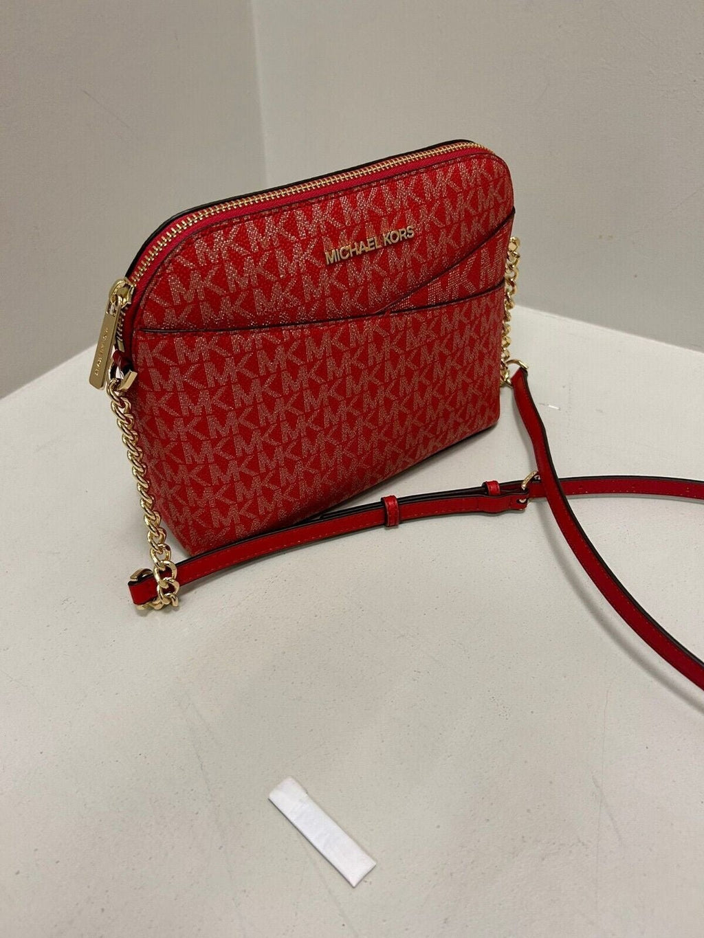 Michael Kors Lady PVC or Leather Crossbody Bag Handbag Messenger Purse Shoulder - thewrightstore