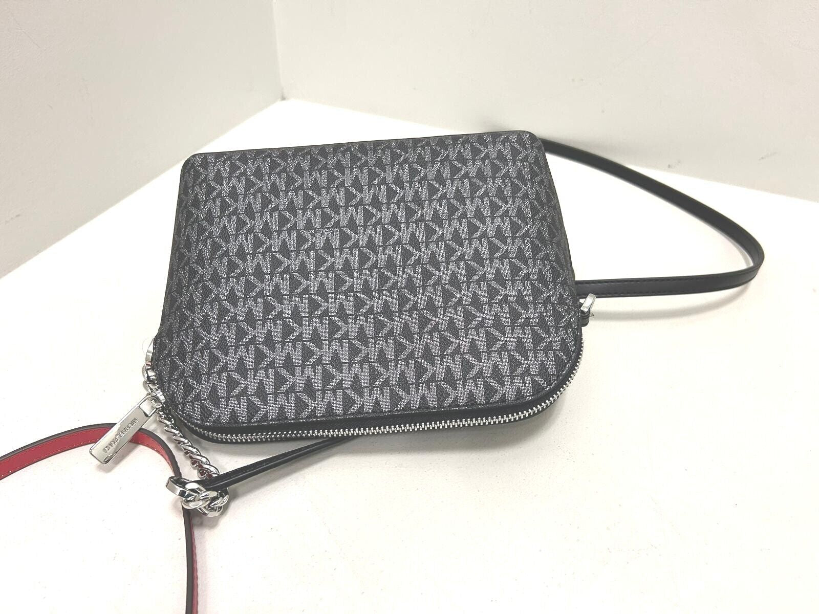 Michael Kors Lady PVC or Leather Crossbody Bag Handbag Messenger Purse Shoulder - thewrightstore