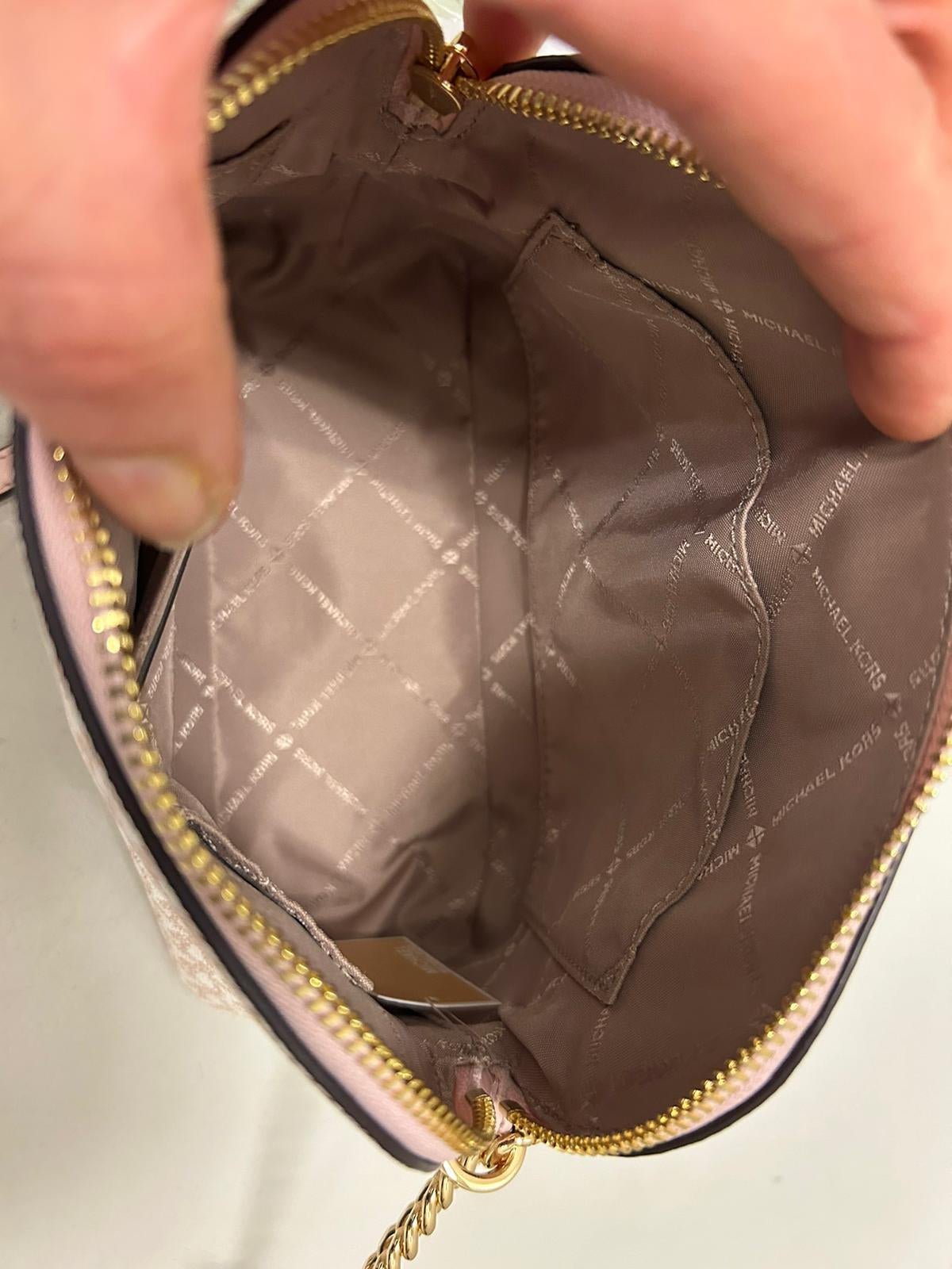 Michael Kors Lady PVC or Leather Crossbody Bag Handbag Messenger Purse Shoulder - thewrightstore