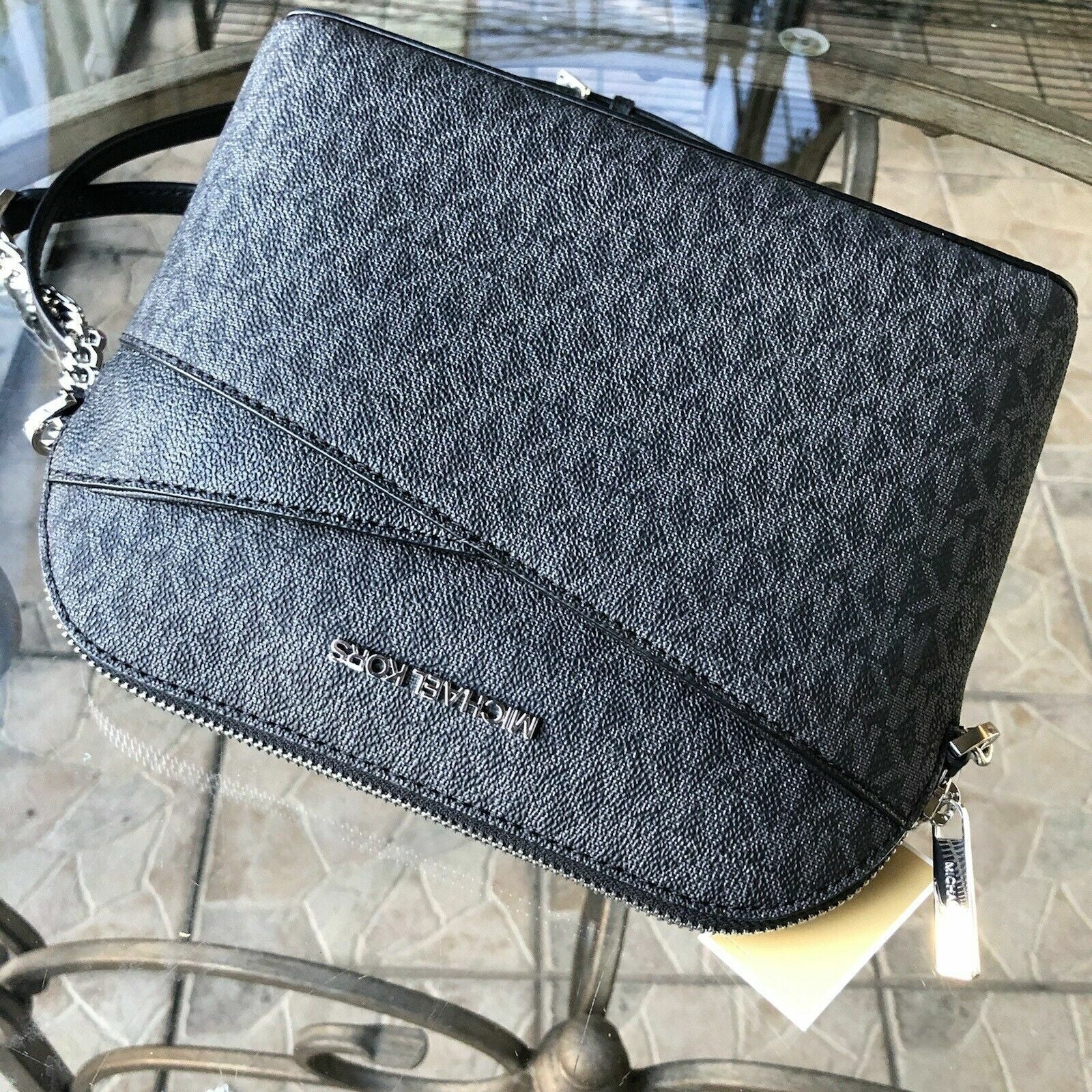 Michael Kors Lady PVC or Leather Crossbody Bag Handbag Messenger Purse Shoulder - thewrightstore