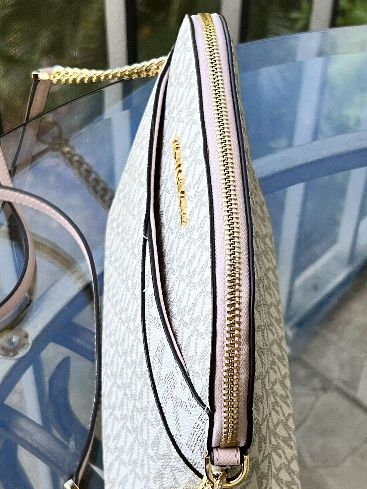Michael Kors Lady PVC or Leather Crossbody Bag Handbag Messenger Purse Shoulder - thewrightstore